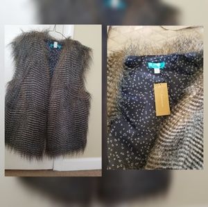Francesca's Fur Vest
